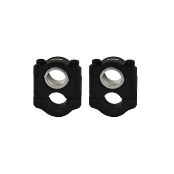 RSI Pivoting Handlebar Risers Black 1.25″