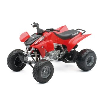 NEW RAY TOYS Polaris Scale Model RZR 4 XP Turbo Noir, Rouge