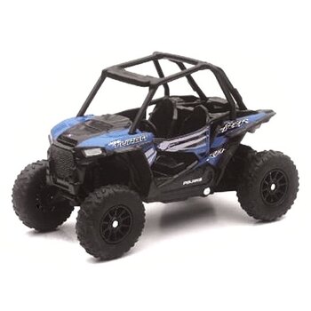 NEW RAY TOYS Polaris Scale Model RZR 4 XP Turbo Noir, Rouge