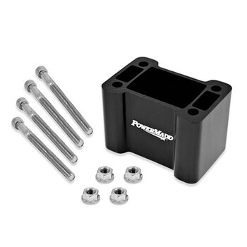 POWERMADD Kit d'adaptateur de pivot noir pour Yamaha