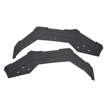 Powermadd Fender Flare Extensions pour Polaris Noir Avant