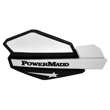 COUVERCLES D'ÉVENT DE GARDE-MAINS POWERMADD STAR SERIES Argent