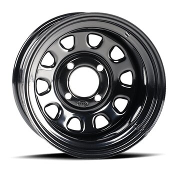 Raceline Wheels Twist Wheel 14x7 4/156 43 Noir, Gris