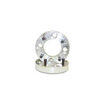 Entretoise de roue large en aluminium HIGH LIFTER N/A Silver 10mm x 1.25mm 4/110 Convient à Honda, Convient à Kawasaki, Convient à Yamaha, Pour Suzuki +2.5″