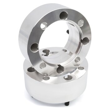 High Lifter Wide Trac Aluminum Wheel Spacer Silver +1″