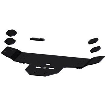 Support de chasse-neige KFI Products noir UTV 105615# pour Honda Mid