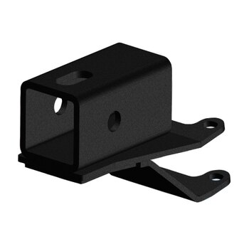 KFI Products Receiver Hitch 2″ Black Powder coated Rear receiver hitch Fits Polaris UTV