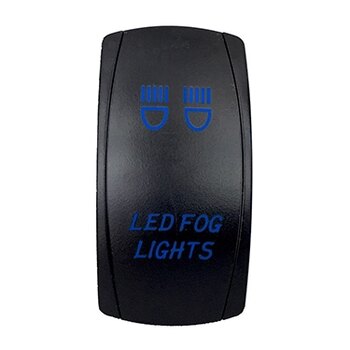 QUAKE LED Interrupteur LED de secours à bascule QRS BL R