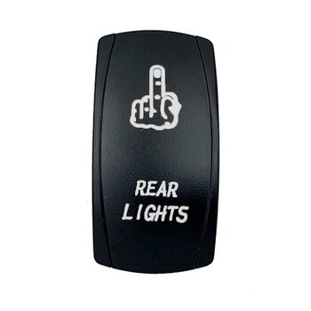 QUAKE LED Interrupteur LED de secours à bascule QRS BL R