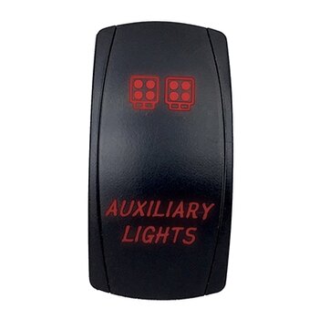 QUAKE LED Interrupteur LED de secours à bascule QRS BL G