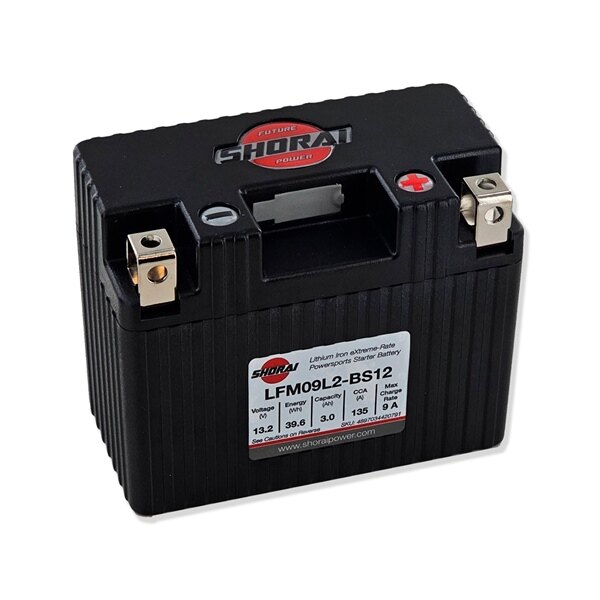 Shorai LFX Battery LFM09L2 BS12