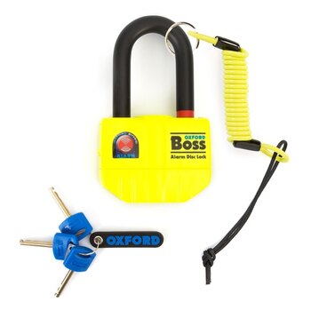 Bloque-disque à alarme ultra-forte Boss Alarm d'Oxford Products