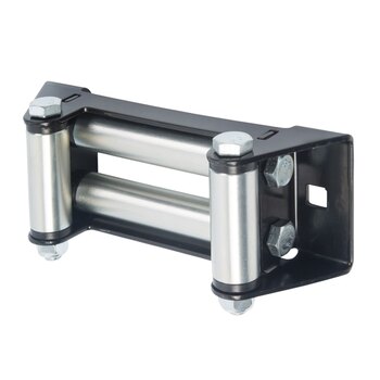 Warn Roller Fairlead Noir, Treuil Argenté 4000 5500 lbs