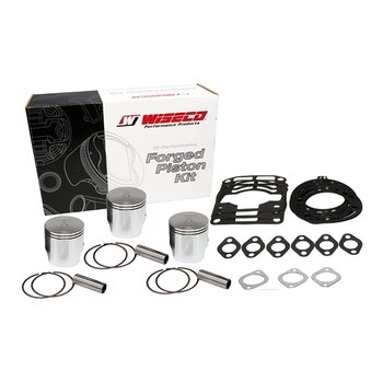 Wiseco Piston haute performance pour Polaris 794 cc avec revêtement de jupe, revêtement dur anodisé 70 mm, 85 mm, 85 mm