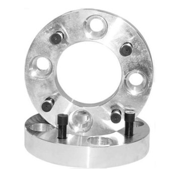 HIGH LIFTER Wide Trac Aluminum Wheel Spacer Grade 10.9 N/A Silver 12mm x 1.5mm 4/156 Fits Polaris +1″