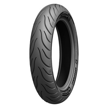 Pneu Michelin Commander III Tubeless (TL), type de chambre à air (TT) avant 110/90B19 62H (210 km/h / 584 lbs) 110 Bias 90 Cruiser 19