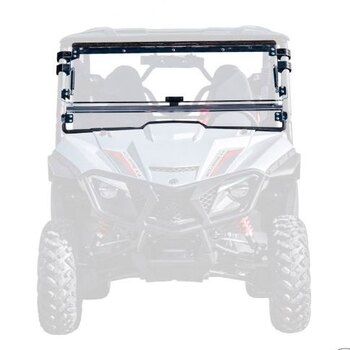 Super ATV Flip up Windshield Fits Can am Polycarbonate Flip