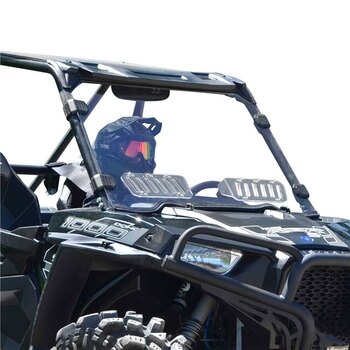 Pare-brise complet Super ATV pour Yamaha, revêtement dur optique en polycarbonate XR