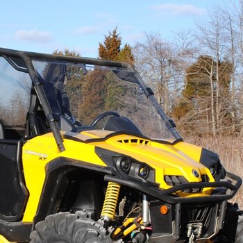 Super ATV Vented Full Windshield Fits Can am Polycarbonate