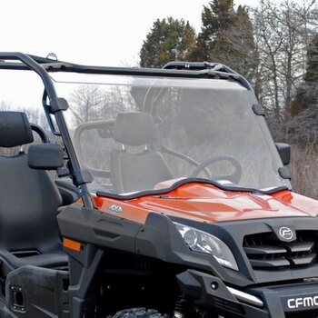 Pare-brise complet Super ATV pour CFMoto, revêtement dur optique en polycarbonate XR