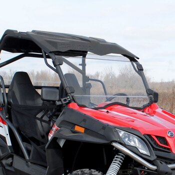 Demi-pare-brise Super ATV pour CFMoto, revêtement dur optique en polycarbonate XR