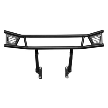 Super ATV Bumper Front Steel Fits Polaris Black