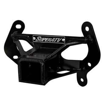 Attelage de récepteur Super ATV 18 mm, revêtement en poudre noire, attelage de récepteur arrière pour Polaris UTV