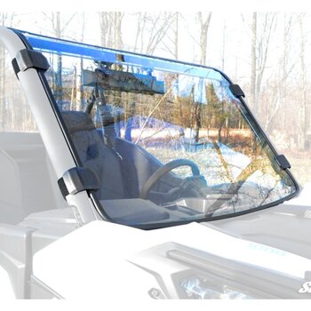 Super ATV Vented Full Windshield Fits Can am Polycarbonate