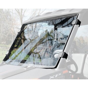 Pare-brise complet Super ATV pour Polaris, revêtement dur optique en polycarbonate XR