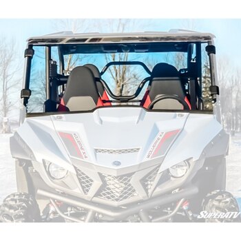 Pare-brise complet Super ATV pour Yamaha, revêtement dur optique en polycarbonate XR