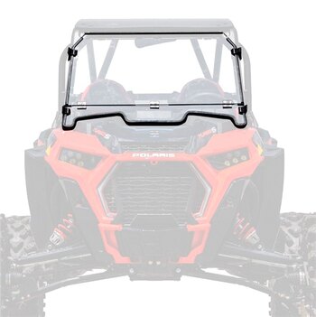 Super ATV Flip Down Windshield Fits Polaris Polycarbonate XR optic Hard coating