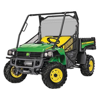 Direction 2 Rear Windshield & Back Panel Combo Fits John Deere