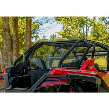 Pare-brise complet Super ATV pour Polaris, revêtement dur optique en polycarbonate XR