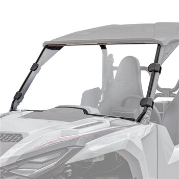 Pare-brise complet Super ATV pour Polaris, revêtement dur optique en polycarbonate XR