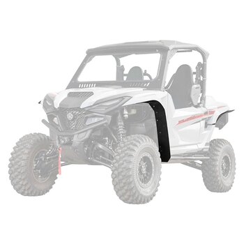 Powermadd Fender Flare Extensions pour Polaris Noir Arrière