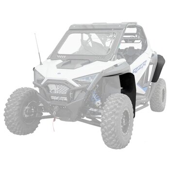 Powermadd Fender Flare Extensions pour Polaris Noir Arrière