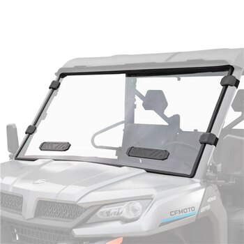 Super ATV Vented Full Windshield Fits Can am Polycarbonate