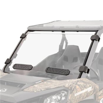 Super ATV Half Windshield Fits Can am Polycarbonate