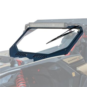 Super ATV Vented Full Windshield Fits Can am Polycarbonate