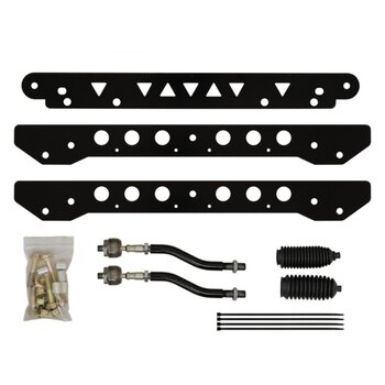 Kit de petit levage Super ATV pour Polaris 3 ? Utilisez des pneus plus gros Noir