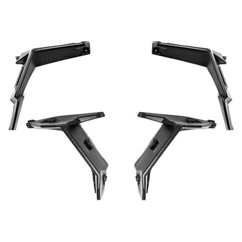 Powermadd Fender Flare Extensions pour Polaris Noir Avant