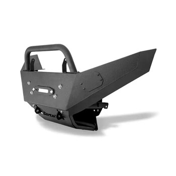 Super ATV Bumper Front Steel Fits Polaris Black