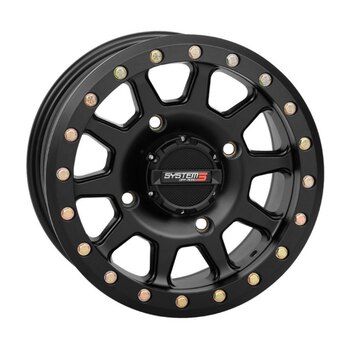 SYSTEM 3 OFF ROAD ST 3 Roue UTV Beadlock simulée 14x7 4/156 5+3