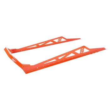 ITEK Pare-chocs Powdercoat Series Arrière pour Yamaha, pour Arctic cat Orange