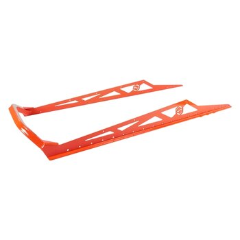 ITEK Pare-chocs Powdercoat Series Arrière pour Arctic Cat Vert fluo