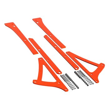 Raidisseurs de rail ITEK série Powdercoat Lime pour Polaris