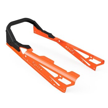 Pare-chocs arrière ITEK Powdercoat Series pour Polaris Orange