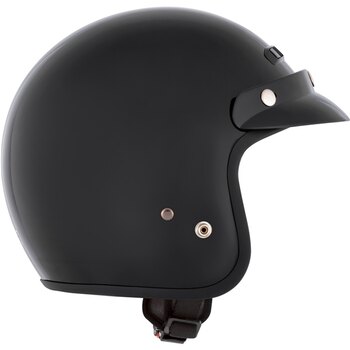 CKX Casque Ouvert VG977, Winter Solid Double Shield XS Noir Mat