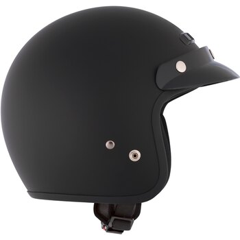 CKX Casque Ouvert VG977, Winter Solid Double Shield S Noir Mat