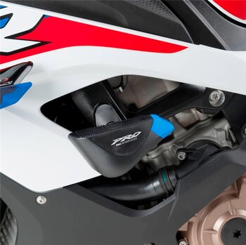 Puig Paire de curseurs de cadre R19 noirs pour Yamaha